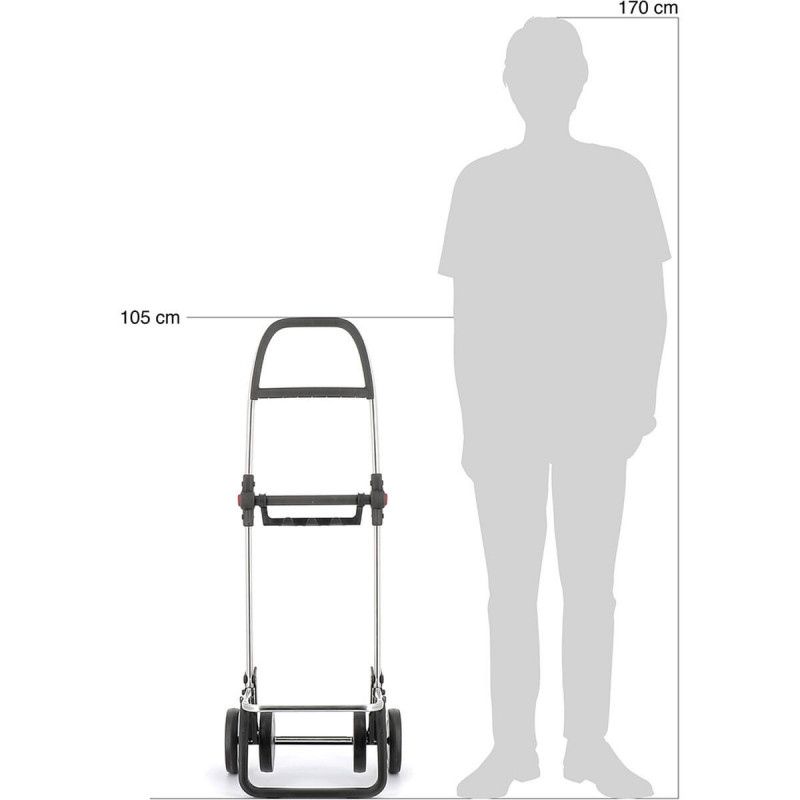 Carrello Rolser i-max mf 4l Nero 43 L