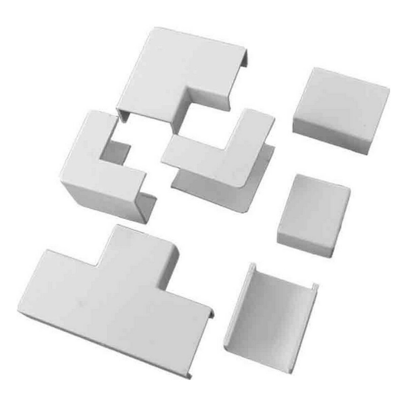 Canaleta Solera kit1020 Ar Condicionado 7 Peças (10 x 20 mm)