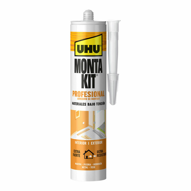 Selador/Adesivo UHU 6310640 Montakit Profissional Branco 350 g