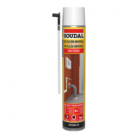 Mousse Soudal Classic 115797 Polyuréthane 750 ml
