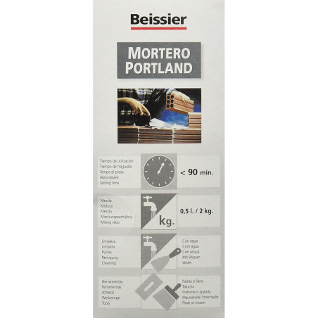 Mortero de obra Beissier 70303-001 Portland