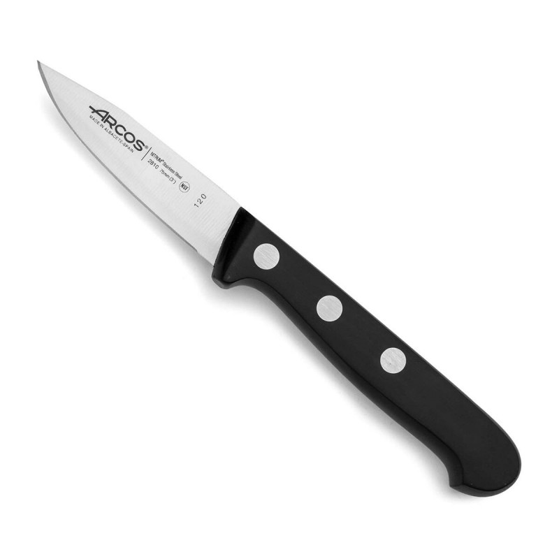 Coltello Spelucchino Arcos Universal Acciaio inossidabile Nero 7,5 cm