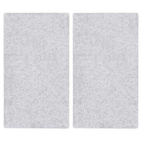 Tábua de corte Wenko 2712800100 30 x 52 cm Transparente Vidro temperado (2 Unidades)