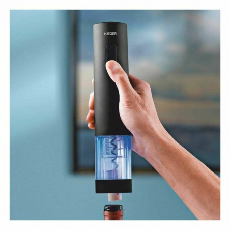 Saca-rolhas Haeger WO-0BB.001A Automático Aço inoxidável