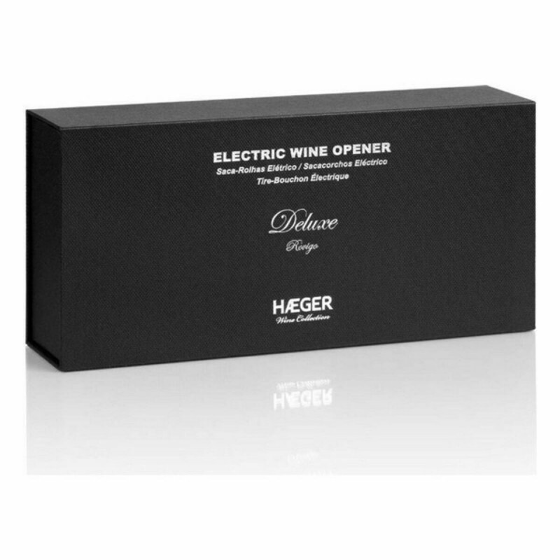 Saca-rolhas Haeger WO-0BB.001A Automático Aço inoxidável