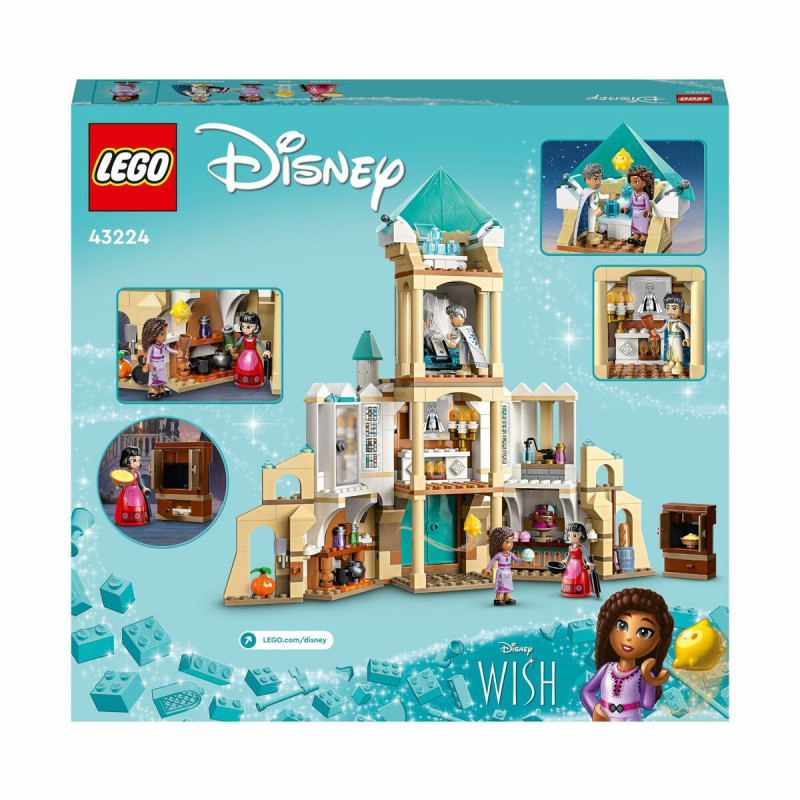 Set di Costruzioni Lego Disney Wish 43224 King Magnifico's Castle 613 Pezzi