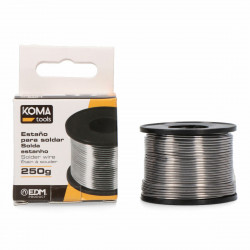 Fio de estanho para soldar Koma Tools Carreto 1 mm 250 g