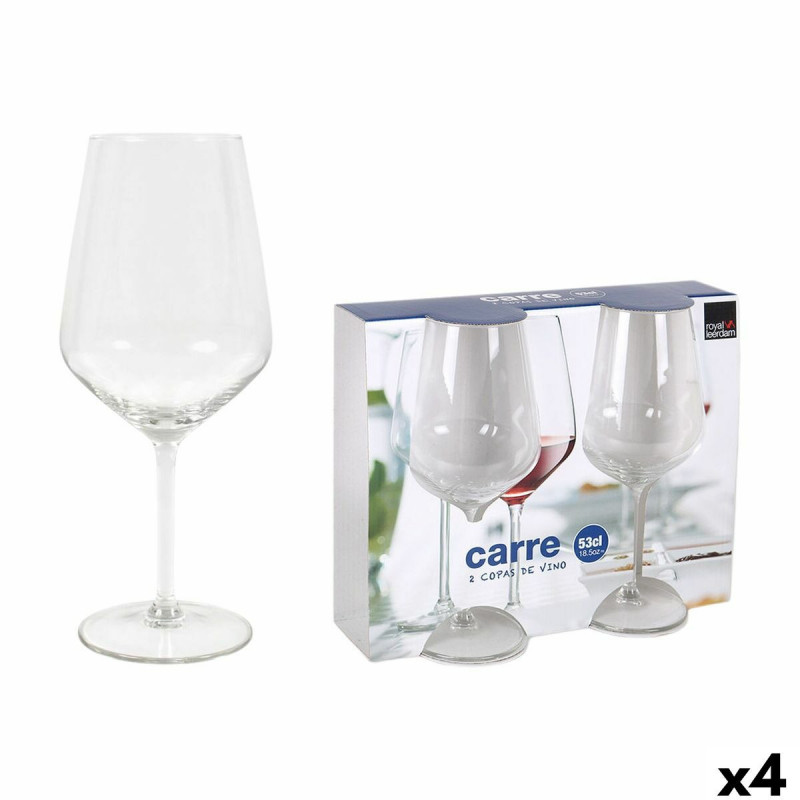 Set de verres à vin Royal Leerdam Carre 2 Pièces (4 Unités)