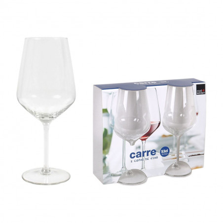 Set de copas de vino Royal Leerdam Carre 2 Piezas (4 Unidades)