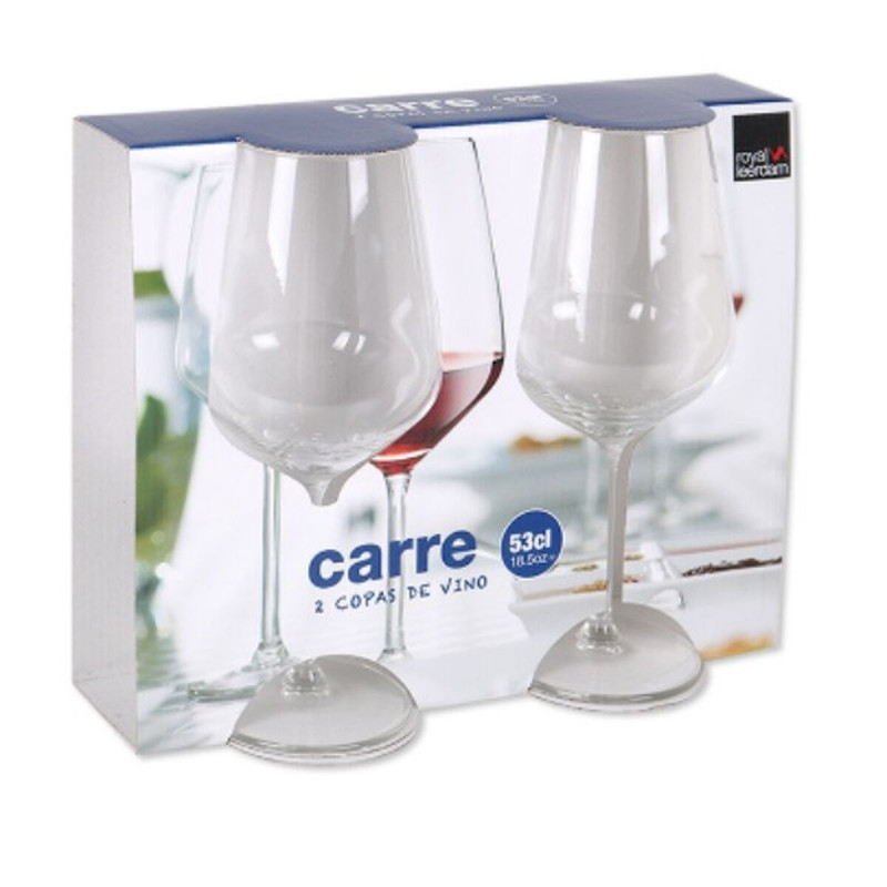 Set di calici da vino Royal Leerdam Carre 2 Pezzi (4 Unità)