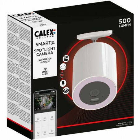 Videocamera di Sorveglianza Calex Spotlight Security