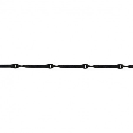 Attaches pour câble en velcro Velcro One-Wrap Strap Noir 13 mm x 20 cm (25 Unités)