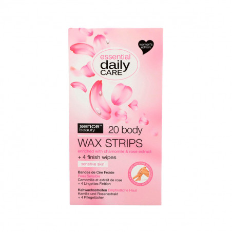 Strisce Depilatorie Corpo Sence Pelle sensibile (20 Unità)