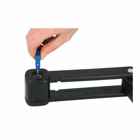 Key padlock Dunlop Steel Rectangular Foldable