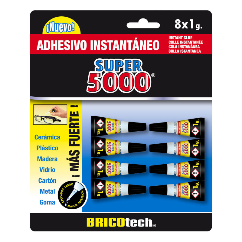 Adhésif instantané Bricotech Super 5000 1 g (36 Unités)