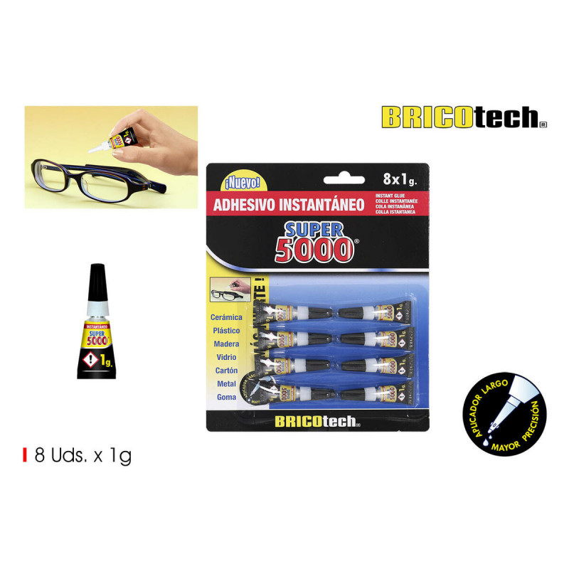 Cola Instantânea Bricotech Super 5000 1 g (36 Unidades)