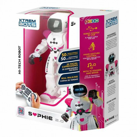 Robô Educativo Xtrem Bots Sophie 2.0