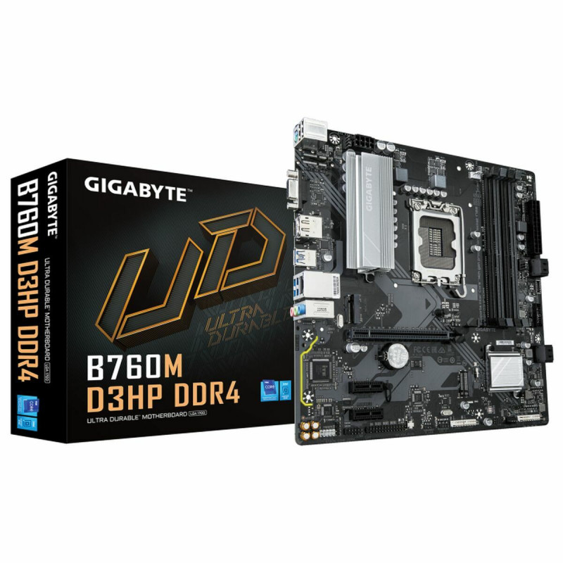 Placa Base Gigabyte B760M D3HP DDR4 LGA 1700 Intel B760