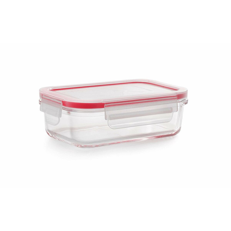 Lancheira Ibili 754704 Vidro de Borosilicato Retangular 400 ml 10 x 15 x 5 cm