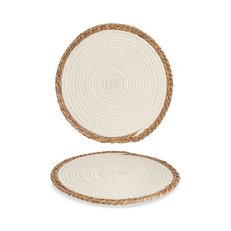 Dessous de plat Gift Decor Blanc Naturel 35 x 1 x 35 cm