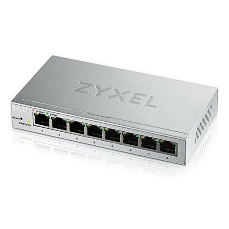 Switch de mesa ZyXEL GS1200-8-EU0101F 16 Gbps LAN RJ45 x 8