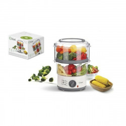 Cuocitore a Vapore Elettrico Kiwi KFS-2903 5 L 500W Bianco