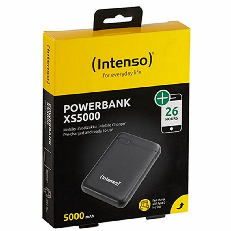 Powerbank INTENSO 7313520 5000 mAh Preto