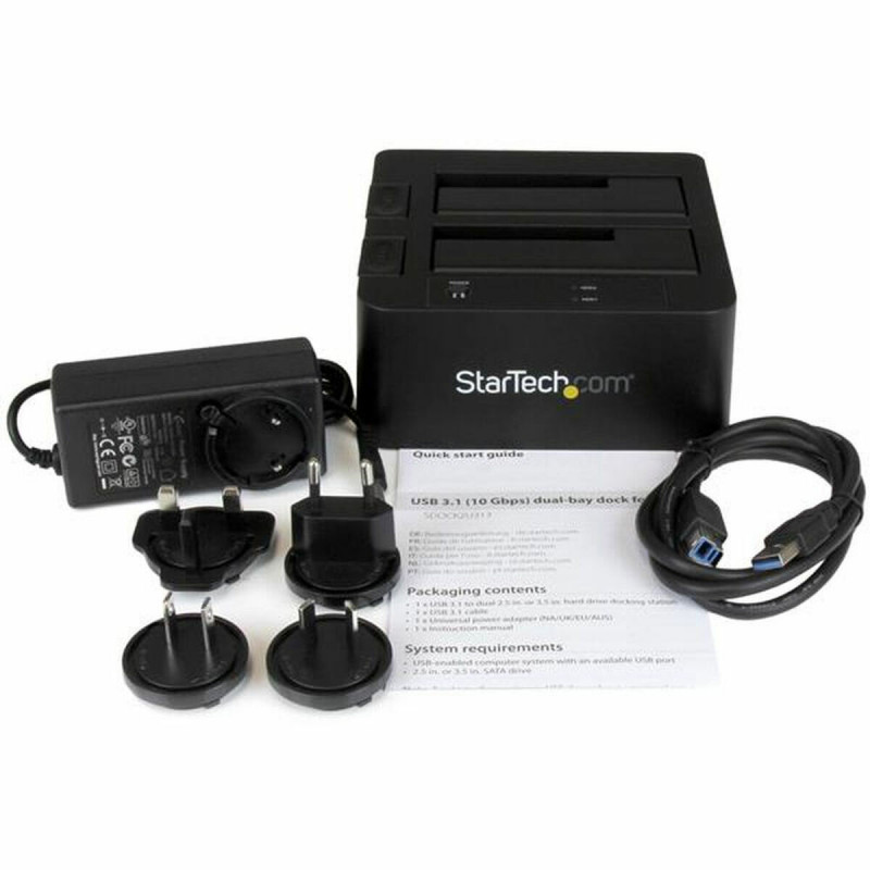 Base Startech SDOCK2U313 Hard Disk