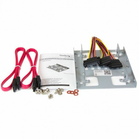 Adattatore Startech BRACKET25X2 Acciaio 2,5" SSD/HDD 2,5"
