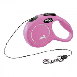 Trela para Gato Zalman NEW CLASSIC Cor de Rosa XS 3 m