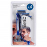 Disposable Razor Berilo 4 Pieces (12 Units)