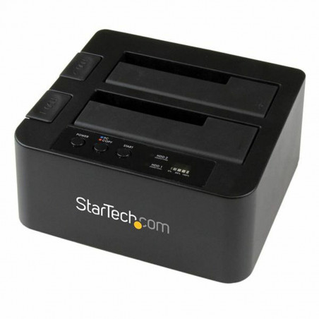 Registratore Startech SDOCK2U33RE Nero