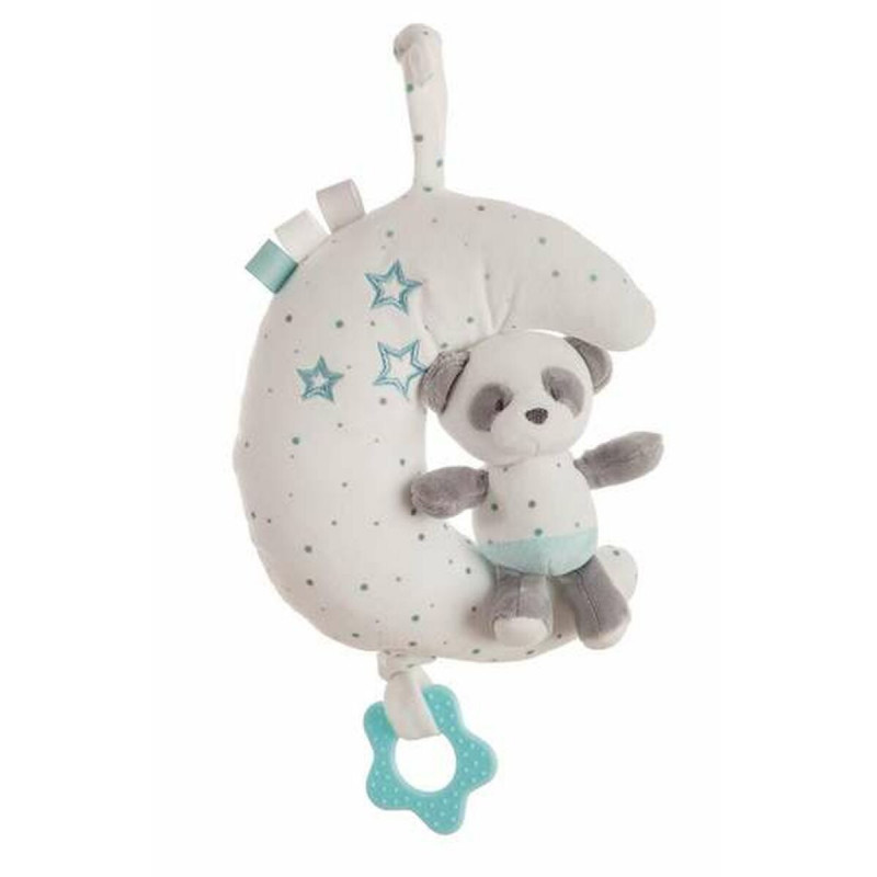 Guizo Musical Baby Panda Azul 25 cm Lua