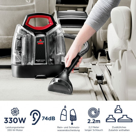 vacuum cleaner Bissell 4720M Black Red rouge 300 W