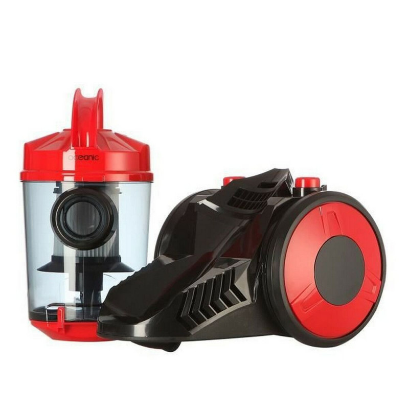Aspiradora sin Bolsa Oceanic VC10RBAX2 Negro Rojo rouge 700 W