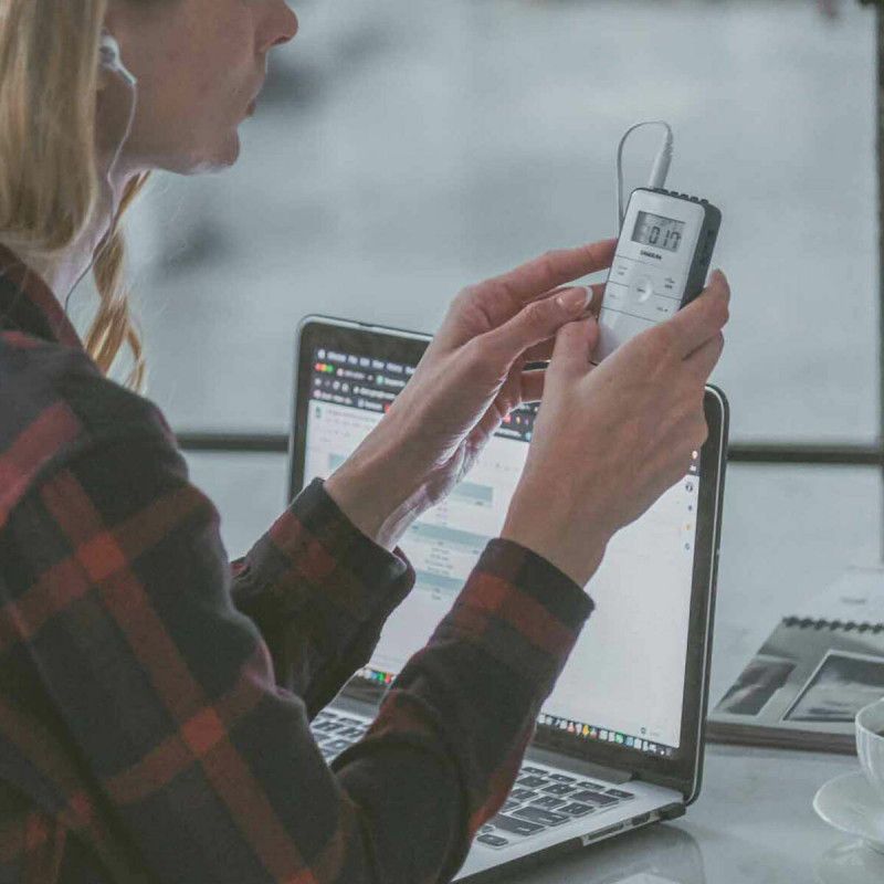 Radio Sangean Azzurro