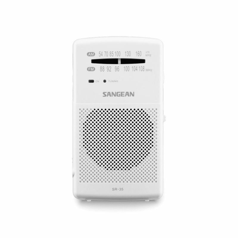 Radio Sangean SR35W BLANCO Bianco Nero
