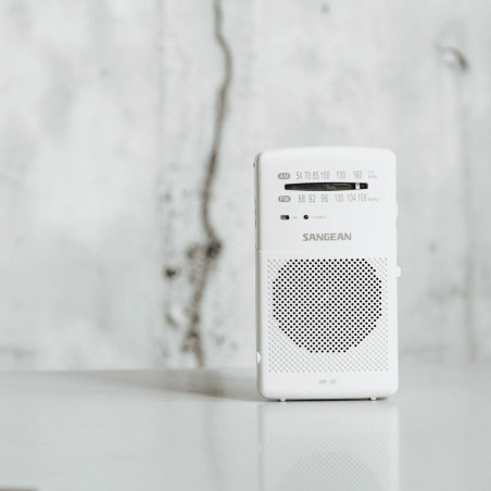 Radio Sangean SR35W BLANCO Bianco Nero