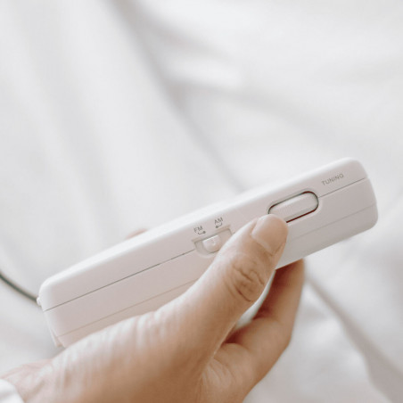 Radio Sangean SR35W BLANCO White Black