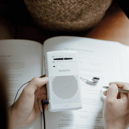 Radio Sangean SR35W BLANCO Bianco Nero