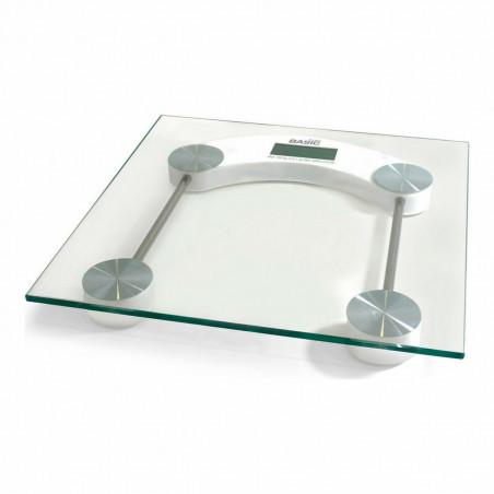 Balance Numérique de Salle de Bain Basic Home Transparent (6 Unités)