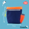 Necessaire Coachi Train & Treat Azzurro Corallo