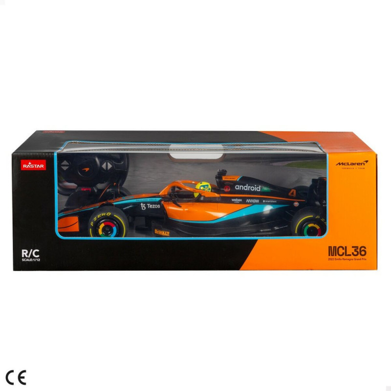 Carro Rádio Controlo McLaren F1 MCL36 1:12 (2 Unidades)