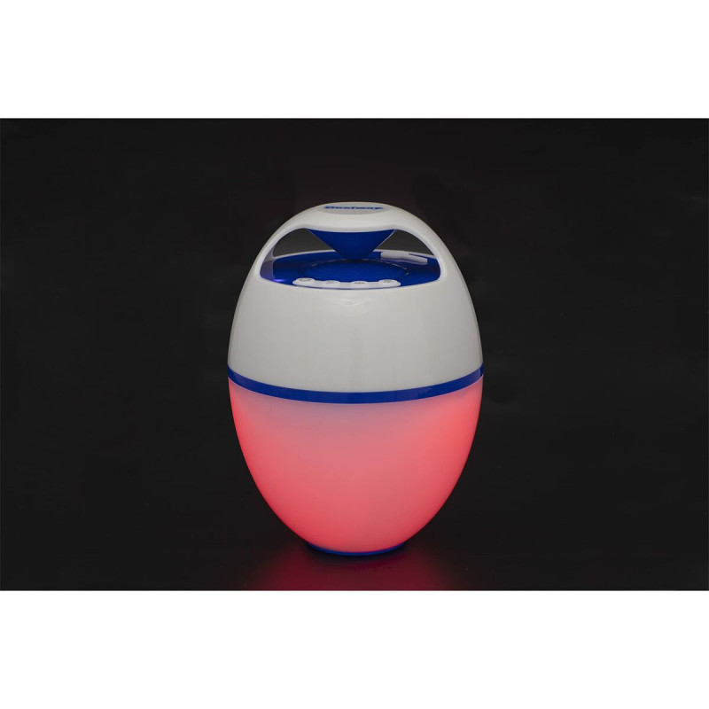 Floating Wireless Speaker with LED Bestway White 6 W