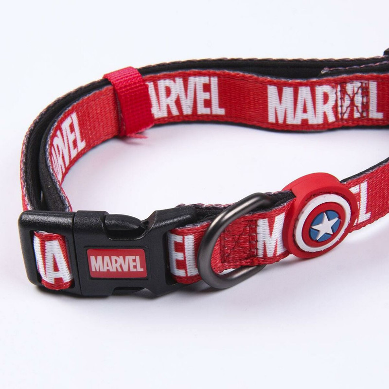 Dog collar Marvel Red