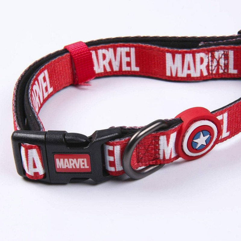 Dog collar Marvel Red