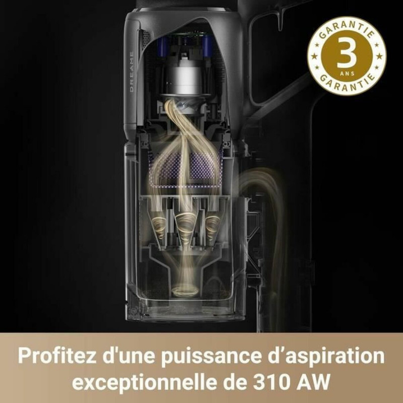 Aspirateur balai sans fil Dreame Z30 850 W batterie 0,6 L filtre HEPA noir