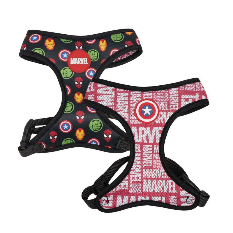 Imbracatura per Cani Marvel Rosso S/M Reversibile