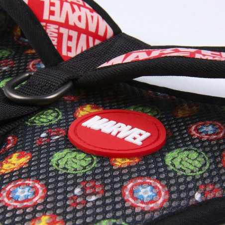 Dog Harness Marvel Red S/M Reversible