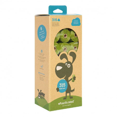 Dispenser di Buste per Animali Domestici Earth Rated Plastica